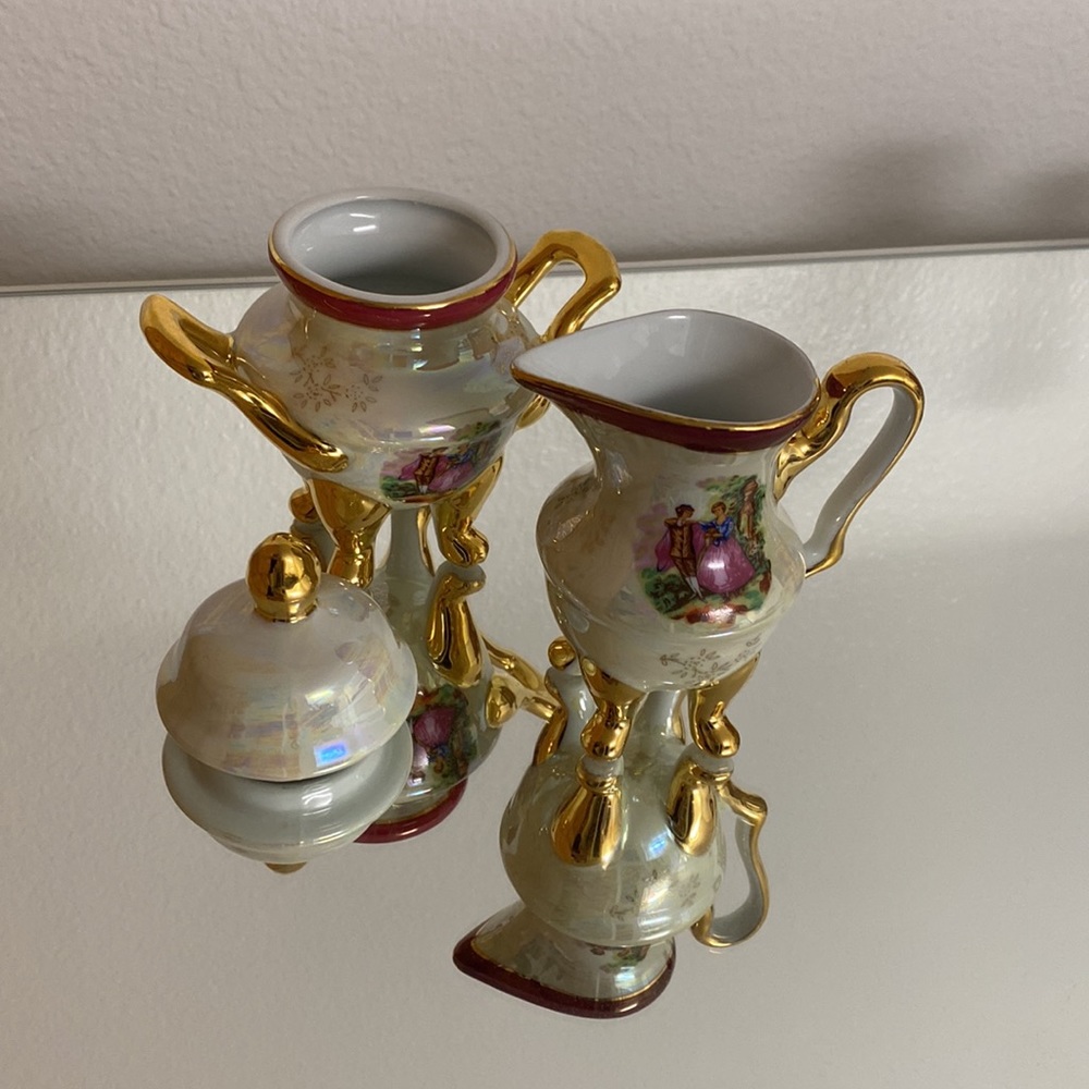 YS fine porcelain vintage tea set - Picture 5 of 7